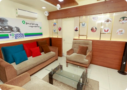 Patient consultation at Sounds Good
