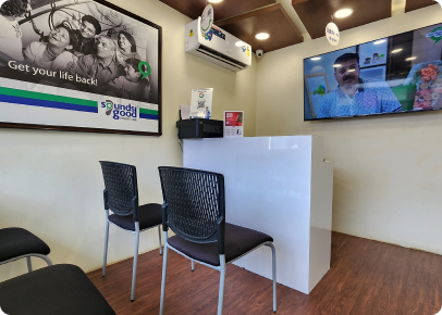 Modern hearing care facility at Sounds Good