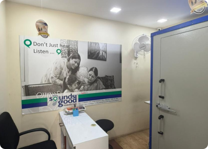 Modern hearing care facility at Sounds Good