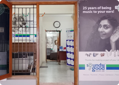 Modern hearing care facility at Sounds Good