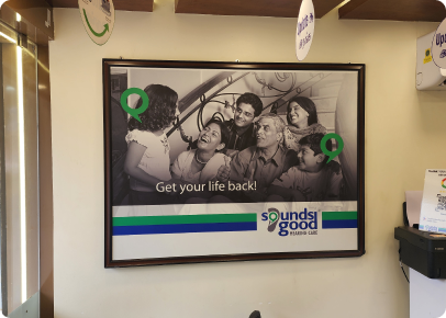 Modern hearing care facility at Sounds Good