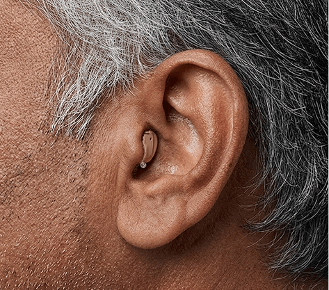 Completely-in-the-canal hearing aid