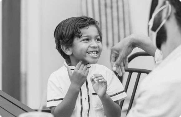Speech therapy session